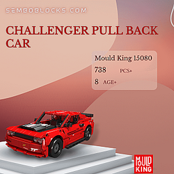 MOULD KING 15080 Technician Challenger Pull Back Car