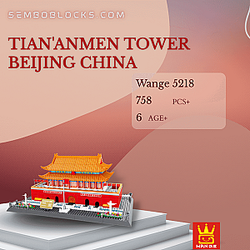 WANGE 5218 Modular Building Tian'anmen Tower Beijing China