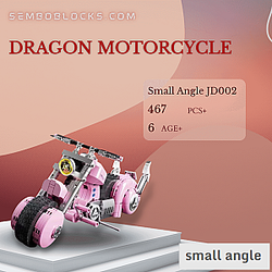 Small Angle JD002 Creator Expert Dragon Motorcycle