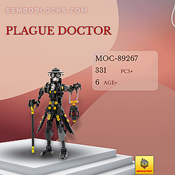 MOC Factory 89267 Movies and Games Plague Doctor