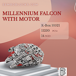 K-Box 10521 Star Wars Millennium Falcon With Motor