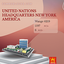 WANGE 6219 Modular Building United Nations Headquarters New York America