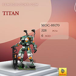 MOC Factory 89170 Movies and Games Titan