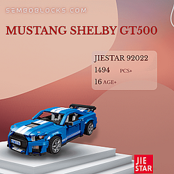 JIESTAR 92022 Technician Mustang Shelby GT500