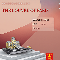 WANGE 4213 Modular Building The Louvre of Paris