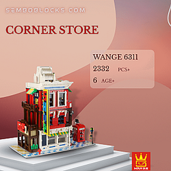 WANGE 6311 Modular Building Corner Store