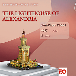 FunWhole F9008 Modular Building The Lighthouse of Alexandria