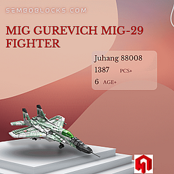 Juhang 88008 Military Mig Gurevich MIG-29 Fighter