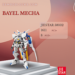 JIESTAR 58032 Movies and Games Bayel Mecha