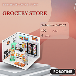 Robotime DW002 Creator Expert Grocery Store