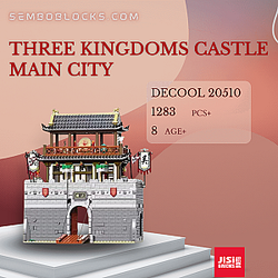 DECOOL / JiSi 20510 Minecraft Three Kingdoms Castle Main City