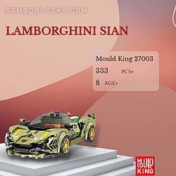 MOULD KING 27003 Technician Lamborghini Sian