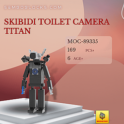 MOC Factory 89335 Movies and Games Skibidi Toilet Camera Titan