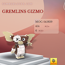 MOC Factory 145839 Movies and Games Gremlins Gizmo