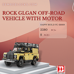 HAPPY BUILD YC-23029 Technician Rock Glgan Off-Road Vehicle With Motor