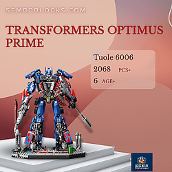 TUOLE 6006 Movies and Games Transformers Optimus Prime