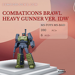 MAGIC SQUARE MS-B51D Creator Expert Combaticons Brawl Heavy Gunner Ver. IDW