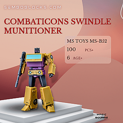 MAGIC SQUARE MS-B52 Creator Expert Combaticons Swindle Munitioner