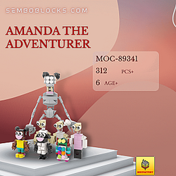 MOC Factory 89341 Movies and Games Amanda the Adventurer