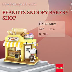 CACO S012 Movies and Games Peanuts Snoopy Bakery Shop