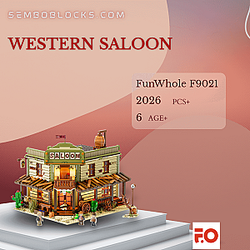 FunWhole F9021 Minecraft Western Saloon