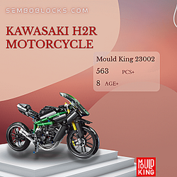 MOULD KING 23002 Technician KAWASAKI H2R Motorcycle