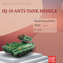 MOULD KING 20001 Military HJ-10 Anti-tank Missile