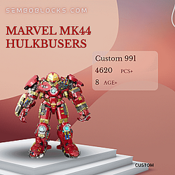 Custom 991 Creator Expert Marvel MK44 Hulkbusers