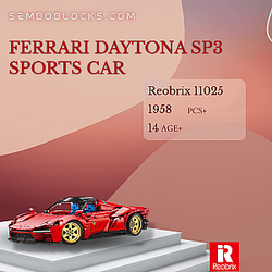 REOBRIX 11025 Technician Ferrari Daytona SP3 Sports Car