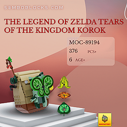 MOC Factory 89194 Movies and Games The Legend of Zelda Tears of the Kingdom Korok