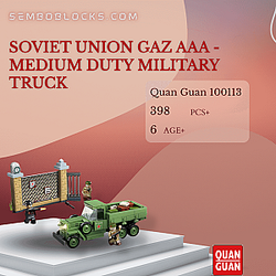 QUANGUAN 100113 Military Soviet Union GAZ AAA - Medium Duty Military Truck