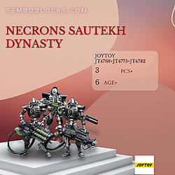 Joytoy JT4768+JT4775+JT4782 Creator Expert Necrons Sautekh Dynasty