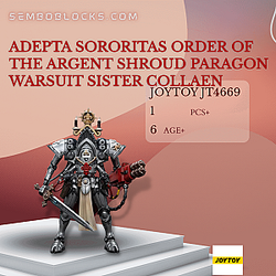 Joytoy JT4669 Creator Expert Adepta Sororitas Order of the Argent Shroud Paragon Warsuit Sister Collaen