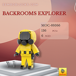 MOC Factory 89366 Creator Expert Backrooms Explorer