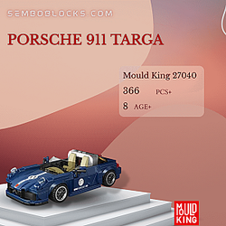 MOULD KING 27040 Technician Porsche 911 Targa