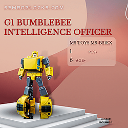 MAGIC SQUARE MS-B21EX Creator Expert G1 Bumblebee Intelligence Officer