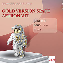 JAKI 9116 Creator Expert Gold Version Space Astronaut