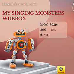 MOC Factory 89394 Movies and Games My Singing Monsters Wubbox