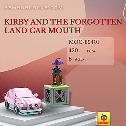 MOC Factory 89401 Movies and Games Kirby and the Forgotten Land Car Mouth