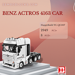 HAPPY BUILD YC-QC007 Technician Benz ACTROS 4163 Car