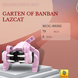 MOC Factory 89385 Movies and Games Garten of Banban Lazcat