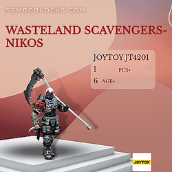 Joytoy JT4201 Creator Expert Wasteland Scavengers- Nikos