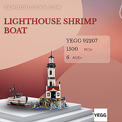 YEGG 92207 Creator Expert Lighthouse Shrimp Boat