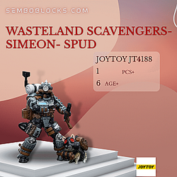 Joytoy JT4188 Creator Expert Wasteland Scavengers- Simeon- Spud