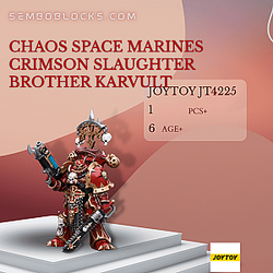 Joytoy JT4225 Creator Expert Chaos Space Marines Crimson Slaughter Brother Karvult