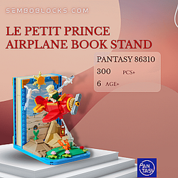 Pantasy 86310 Creator Expert Le Petit Prince Airplane Book Stand