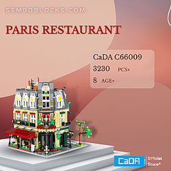 CaDa C66009 Modular Building Paris Restaurant