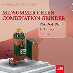 DECOOL / JiSi 16805 Creator Expert Midsummer Green Combination Grinder