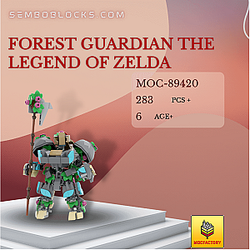 MOC Factory 89420 Creator Expert Forest Guardian The Legend Of Zelda