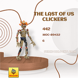 MOC Factory 89432 Creator Expert The Last of Us Clickers